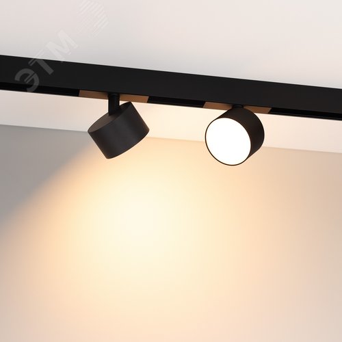 Светильник MAG-ORIENT-RONDO-R90-9W Day4000-MIX (BK, 110 deg, 48V, TUYA Zigbee) (Arlight, IP20 Металл, 5 лет) - фото 4