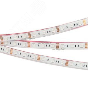 Лента LED RTW 2-5000PGS 12V RGB 2x (5060, 300 LED, LUX) (ARL, 14.4 Вт/м, IP67) (013401)