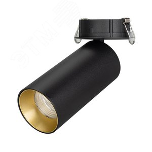 Светильник SP-POLO-BUILT-R65-8W Day4000 (BK-GD, 40 deg) (Arlight, IP20 Металл, 3 года) (027248) - Arlight