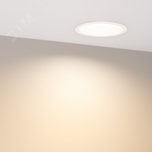 Светильник MS-BREEZE-BUILT-R104-12W Warm3000 (WH, 90 deg, 230V) | 036615 | Arlight - фото 4