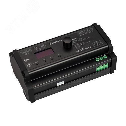 Диммер SMART-D17-DIM (230V, 6A, TRIAC, DIN, 2.4G) (ARL, IP20 Пластик, 5 лет) - Arlight