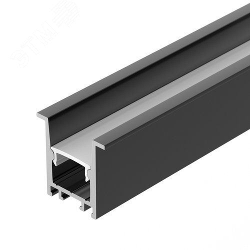Профиль SL-COMFORT-2322-F-2000 ANOD BLACK (ARL, Алюминий) - Arlight