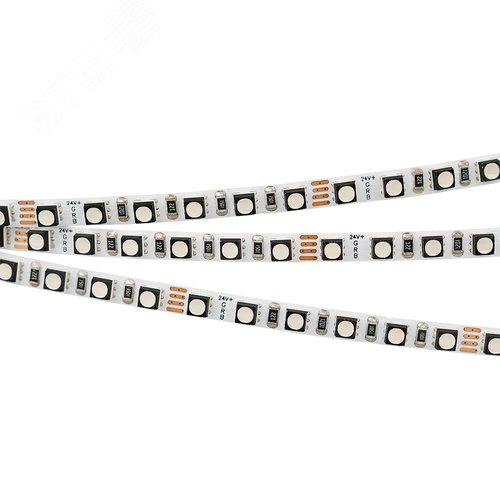 Лента LED MINI-120-24V RGB 5mm (3535, 5m, LUX) (ARL, 8 Вт/м, IP20) (025707)