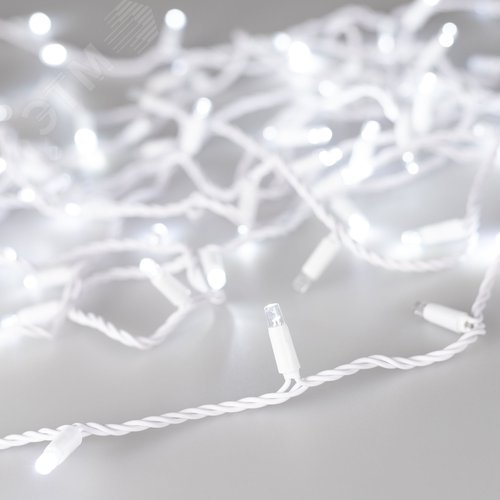 Гирлянда светодиодная декоративная ARD-STRING-CLASSIC-1000-WHITE-100LED-PULSE White 230V, 7W ARDCL, IP65 - Arlight