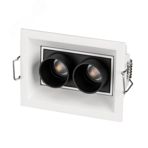 Светильник MS-ORIENT-BUILT-TURN-TC-S67x90-5W Warm3000 (WH-BK, 30 deg, 230V) (ARL, IP20 Металл, 5 лет) - Arlight