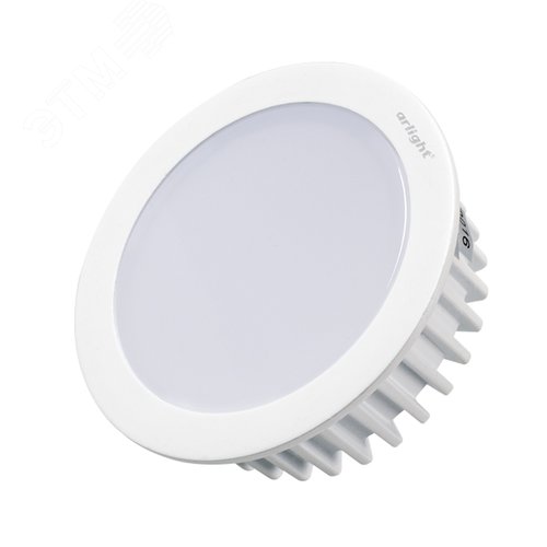 Светильник светодиодный LTM-R70WH-Frost 4.5W Warm White 110deg (ARL, IP40 металл, 3 года)