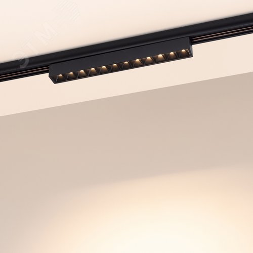 Светильник MAG-FLEX-LASER-L235-8W Warm3000 (BK, 24 deg, 48V) (IP20 металл, 3 года) - фото 4