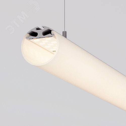 Профиль ROUND-D30-2000 ANOD (ARL, Алюминий) 2