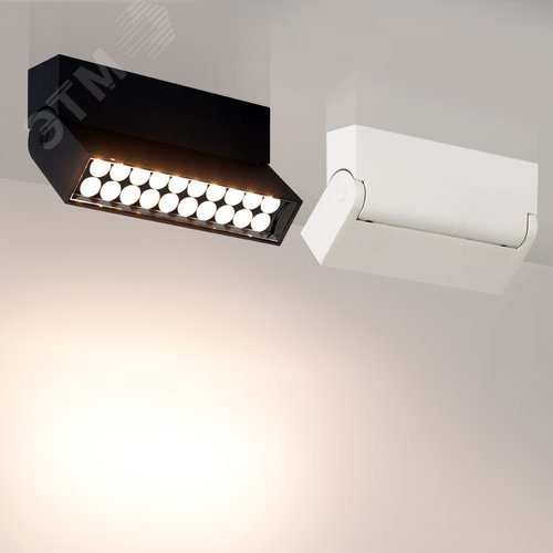 Светильник светодиодный SP-LOFT-SURFACE-S170-10W Day4000 (BK, 24 deg) (ARL, IP40 металл, 3 года) 2