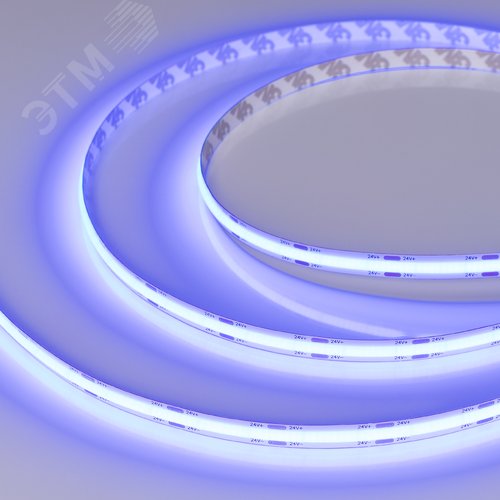Лента светодиодная 11,5 Вт/м 24В IP20 Синий 544LED/м COB-X544-8-12mm CSP 5 м - Arlight