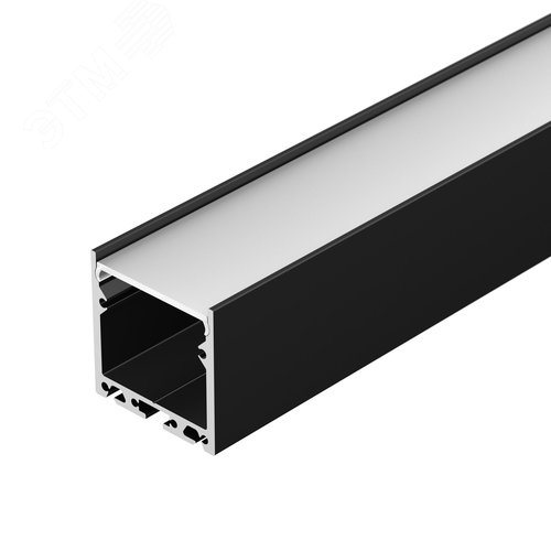 Профиль с экраном SL-LINE-3535-2500 BLACK+OPAL (ARL, Алюминий) - Arlight