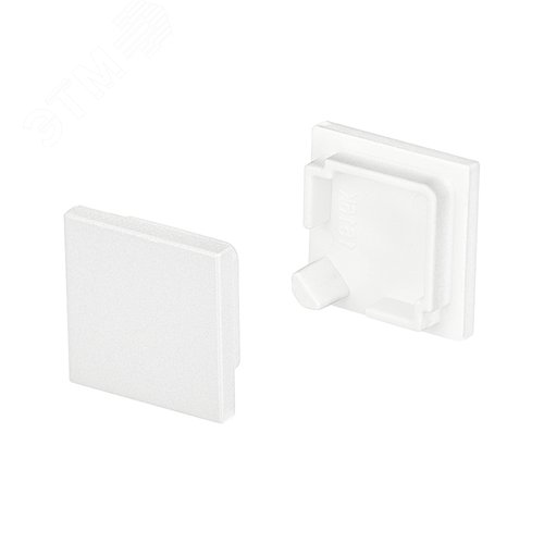 Заглушка SL-KANT-H16 SQUARE WHITE глухая (Пластик) - Arlight