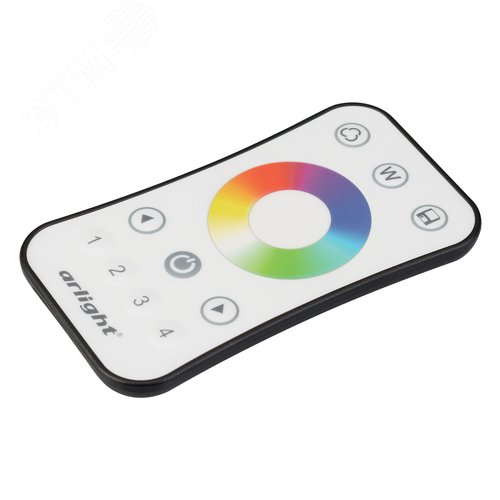 Пульт SMART-R15-RGBW 4 зоны, 2.4G ARL, IP20 пластик, 5 лет - Arlight