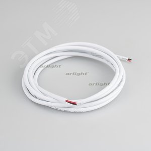 Провод питания ARL-MOONLIGHT-18AWG-2W-D6-CU-2000 White (ARL, Закрытый) (025560) - Arlight