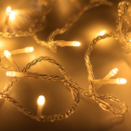 Гирлянда ARD-STRING-HOME-5000-CLEAR-50LED-FLASH WARM (230V, 3.5W) (ARDCL, IP20) (025750)