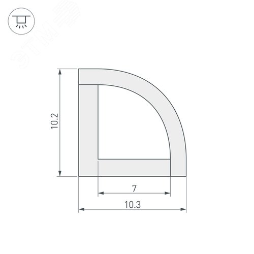 Экран SL-LINIA32-FANTOM-2000 Frost (ARL, Пластик) 16