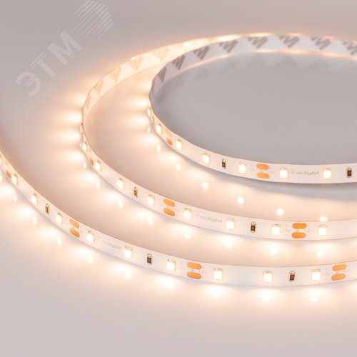 Лента светодиодная 7,2 Вт/м 12В IP20 3000K 60LED/м RT-A60-8mm CRI98 SMD 2835 5 м - Arlight