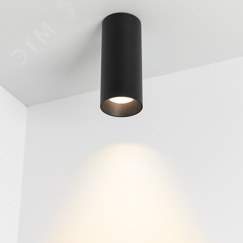 Светильник SP-POLO-SURFACE-R65-8W Warm3000 (BK-BK, 40 deg) (ARL, IP20 Металл, 3 года) 4