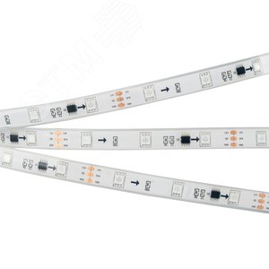 Лента SPI-5000PGS-5060-30 12V Cx3 RGB (12mm, 7.2W/m, IP67) (Arlight, Закрытый, IP67) - Arlight