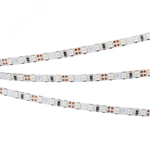 Лента LED RT 2-5000 12V Yellow 5mm 2x (3528, 600 LED, LUX) (ARL, 9.6 Вт/м, IP20) (015006)