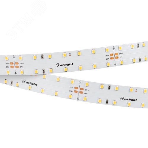 Лента светодиодная 22 Вт/м 24В IP20 6000K 140LED/м RT-A140-20mm SMD 2835 4.7 м - фото 2