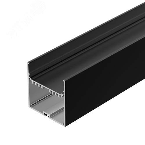Профиль с экраном SL-LINE-7477-2500 BLACK+OPAL (ARL, Алюминий) 2
