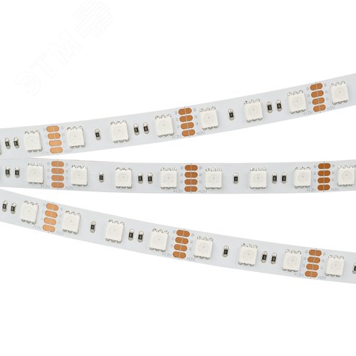 Лента LED RT 2-5000 12V RGB 2x (5060, 360 LED, LUX) (ARL, 15 Вт/м, IP20) (016246(1))