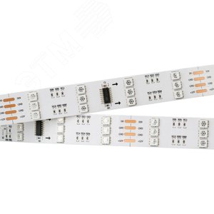 Лента SPI-5000 12V RGB (5060, 480 LED x3,1812) (Arlight, Открытый, IP20) - Arlight