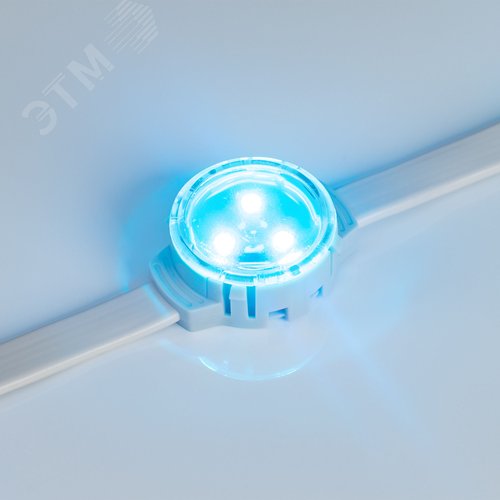 Модуль управляемый SOLEX-SPI-3535-3-12V RGB 120deg (D30x16mm, 0.75W, IP67) (, -) - фото 3