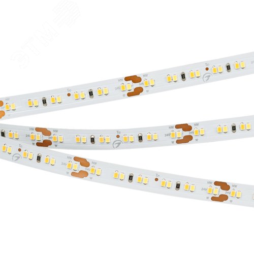 Лента MICROLED-5000 24V White-CDW 8mm (2216, 240 LED/m, Bipolar) | 024507 | Arlight