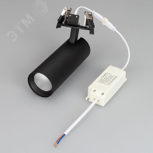 Светильник LGD-LUMOS-R55-16W Day4000 (BK, 25 deg, 230V) (IP20 металл, 3 года) - фото 2