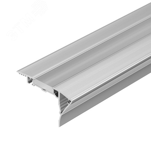 Профиль с экраном ALU-STAIR-DK-2000 ANOD+FROST ( Алюминий)