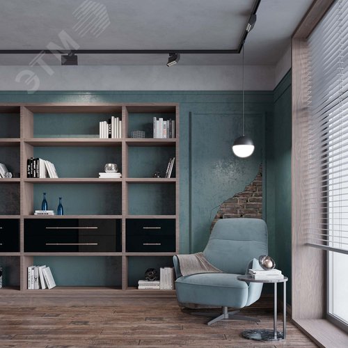 Светильник трековый LGD-LOFT-TRACK-4TR-S170-10W Warm3000 (WH, 24 deg) (ARL, IP20 Металл, 3 года) 3