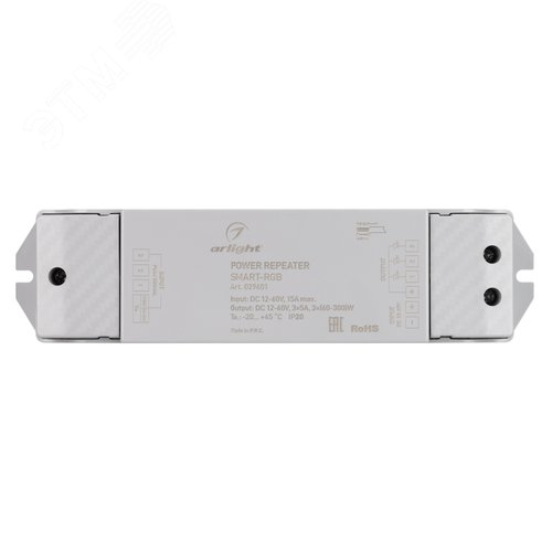 Диммер SMART-D4-DIM (12-24V, 1x20A. 2.4G) (ARL, IP20 Металл, 5 лет) 12