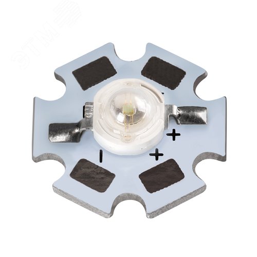 Светодиод мощный ARPL-STAR-3W-GES45 Blue Emitter