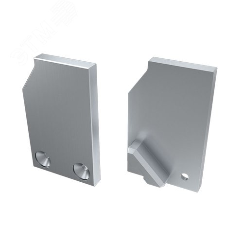 Заглушка для ALM-GLASS-10 правая глухая (ARL, Металл)