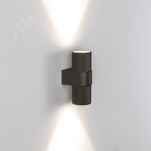 Светильник SP-SPICY-WALL-TWIN-S180x72-2x6W Day4000 (BK, 40 deg) (IP20 металл, 3 года) - фото 2