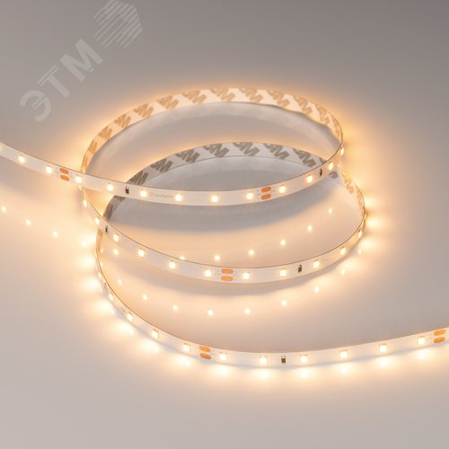 Лента светодиодная 7,2 Вт/м 24В IP20 2700K 60LED/м RT/RTW-A60-8mm SMD 2835 5 м - фото 4
