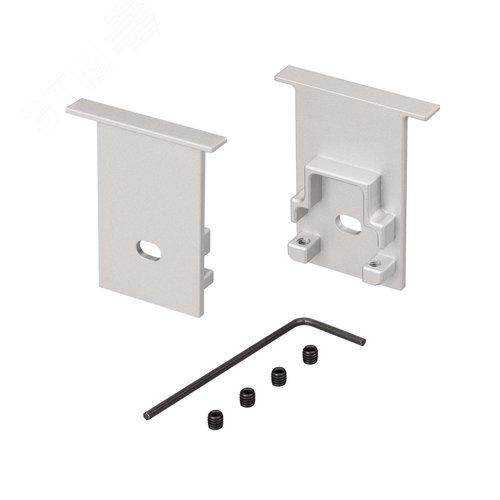 Заглушка SL-COMFORT-2542-F c отверстием (ARL, Металл) - Arlight