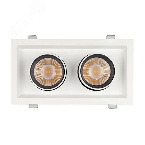 Светильник LTD-PULL-S110x210-2x10W Warm3000 (WH, 24 deg, 230V) (Arlight, IP20 Металл, 5 лет) (031362) - фото 5