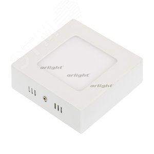 Светильник SP-S120x120-6W Warm White (ARL, IP20 Металл, 3 года) (018860)