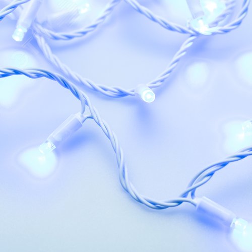 Гирлянда светодиодная декоративная ARD-STRING-CLASSIC-10000-WHITE-100LED-STD BLUE 230V, 7W ARDCL, IP65 4