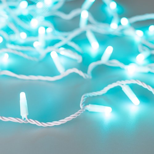 Гирлянда светодиодная декоративная ARD-STRING-CLASSIC-10000-WHITE-100LED-MILK-SYNC RGB 230V, 6.5W ARDCL, IP65 - фото 6