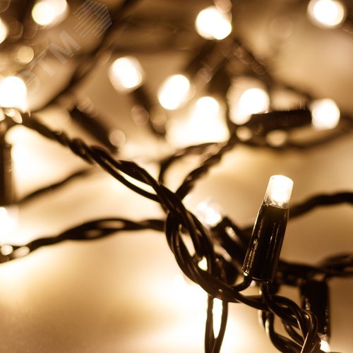 Гирлянда светодиодная декоративная ARD-STRING-PRO-10000-GREEN-100LED-STD WARM 230V, 7W ARDCL, IP65 4