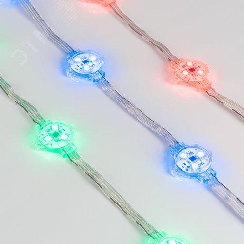 Модуль управляемый VISOR-SPI-5060-3-12V RGB 120deg (D30x16мм, 0.75W, IP68) (Герметичный) - Arlight