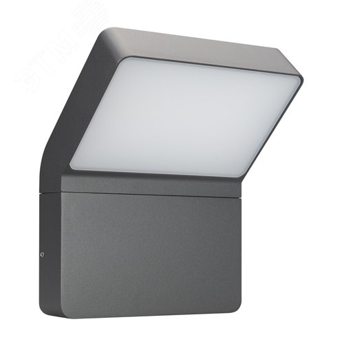 Светильник LGD-ECRAN-WALL-9W Warm3000 (GR, 108 deg, 230 В) (ARL, IP65 Металл, 3 года) - Arlight