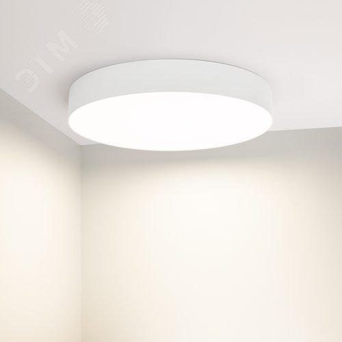 Светильник SP-RONDO-R400-40W Day4000 (WH, 120 deg,230V) (IP40 металл, 3 года) - фото 6