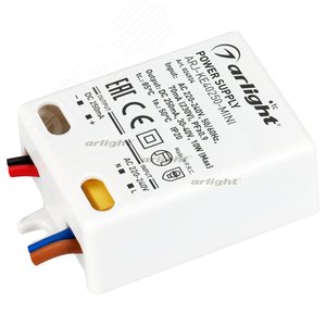 Блок питания ARJ-KE40250-MINI (10W, 250mA, PFC) (ARL, IP20 Пластик, 5 лет) (024924) - Arlight
