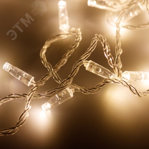 Гирлянда светодиодная декоративная ARD-STRING-CLASSIC-10000-CLEAR-100LED-STD WARM 230V, 7W ARDCL, IP65