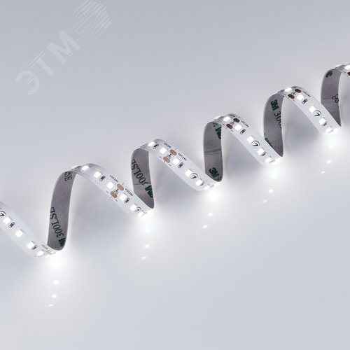 Лента светодиодная 10 Вт/м 24В IP20 6000K 120LED/м TWIST-A120-10mm SMD 2835 5 м - фото 5